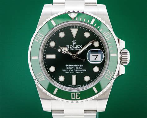 all green rolex submariner